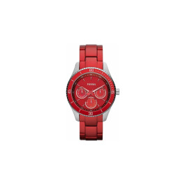Bracelet de montre Fossil ES3034 Acier Rouge 18mm
